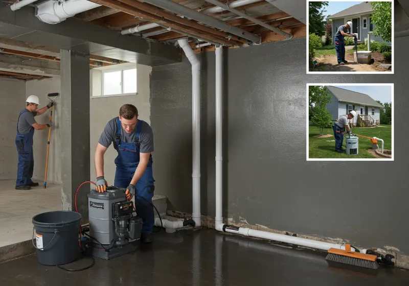 Basement Waterproofing and Flood Prevention process in South Wenatchee, WA